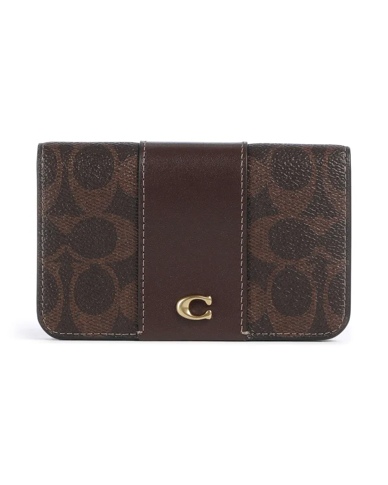 Coach Geldbörse Essential Signature in braun Braun