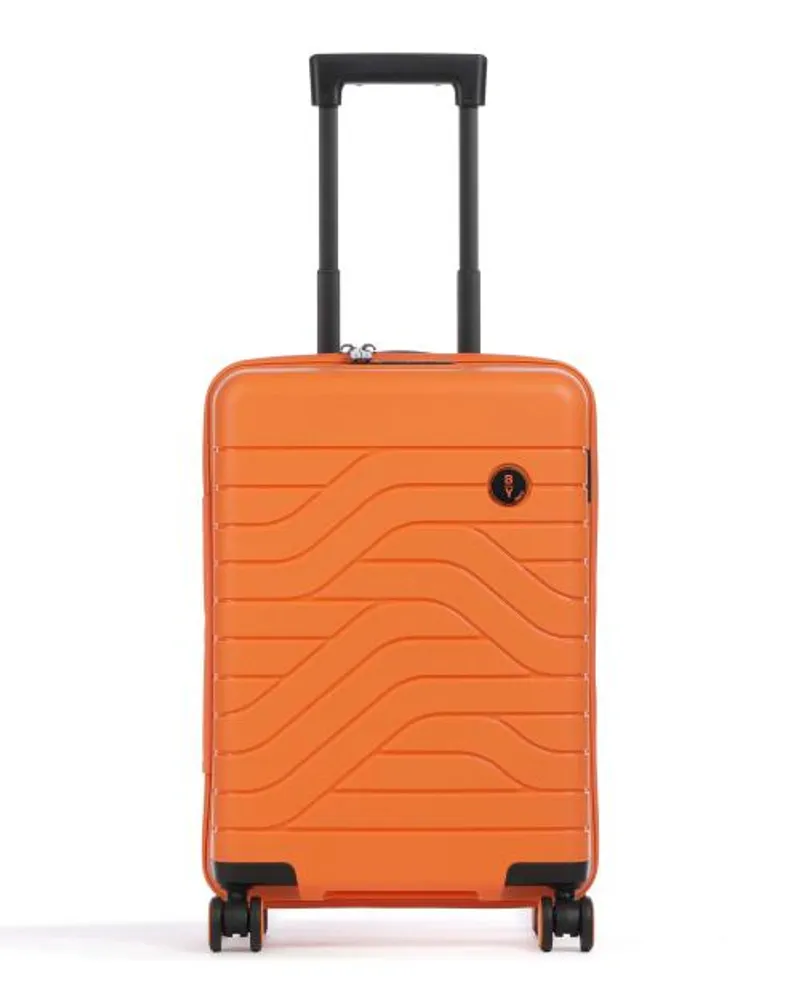 Bric's BY Ulisse 4-Rollen Trolley orange Orange