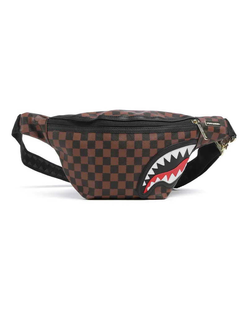 Sprayground Gürteltasche Sawtooth Sharks in Paris in braun Braun