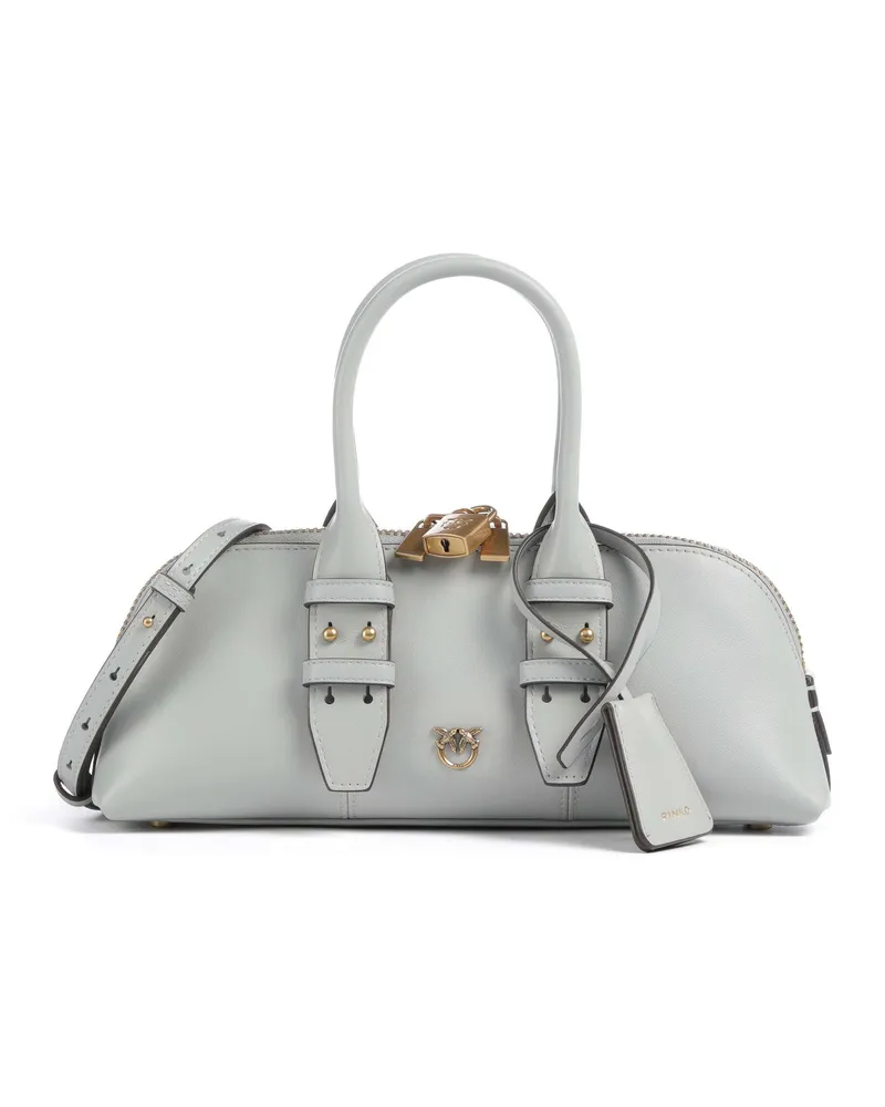 Pinko Handtasche Bowling Horizontal in grau Grau