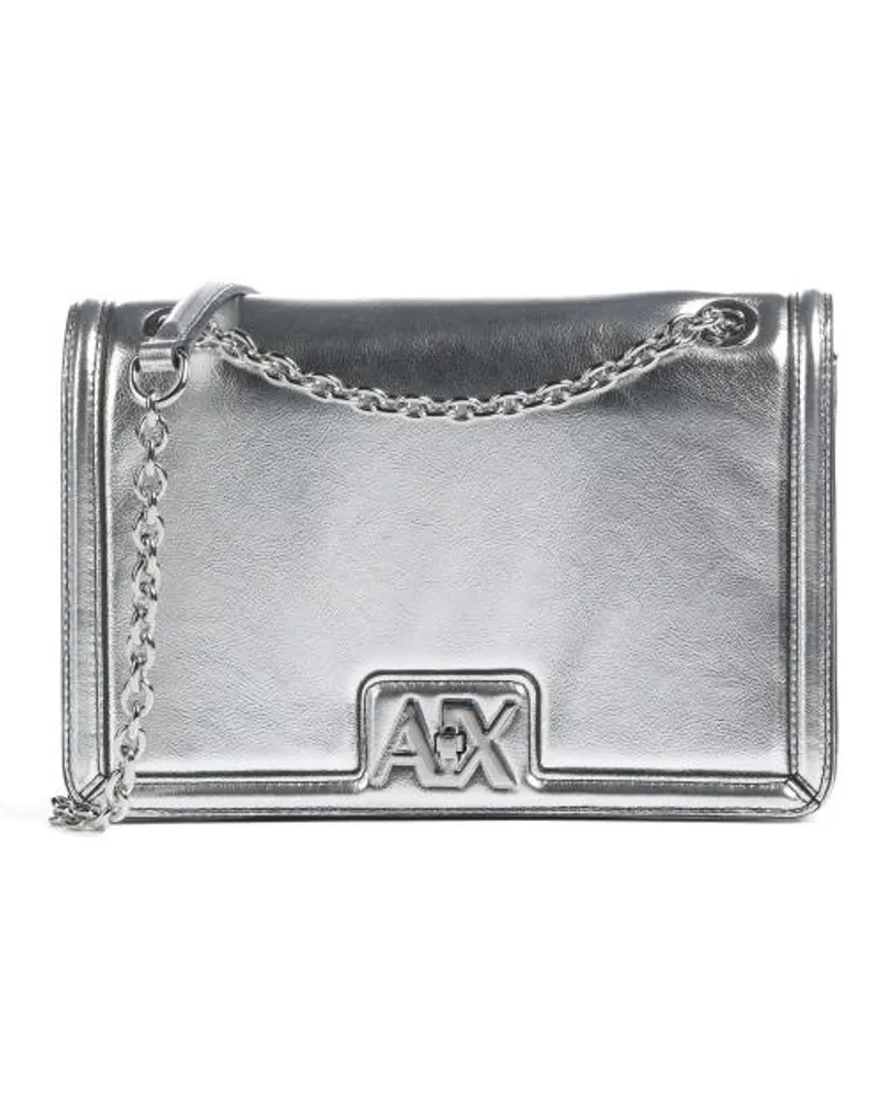 Armani Exchange Umhängetasche silber Silber