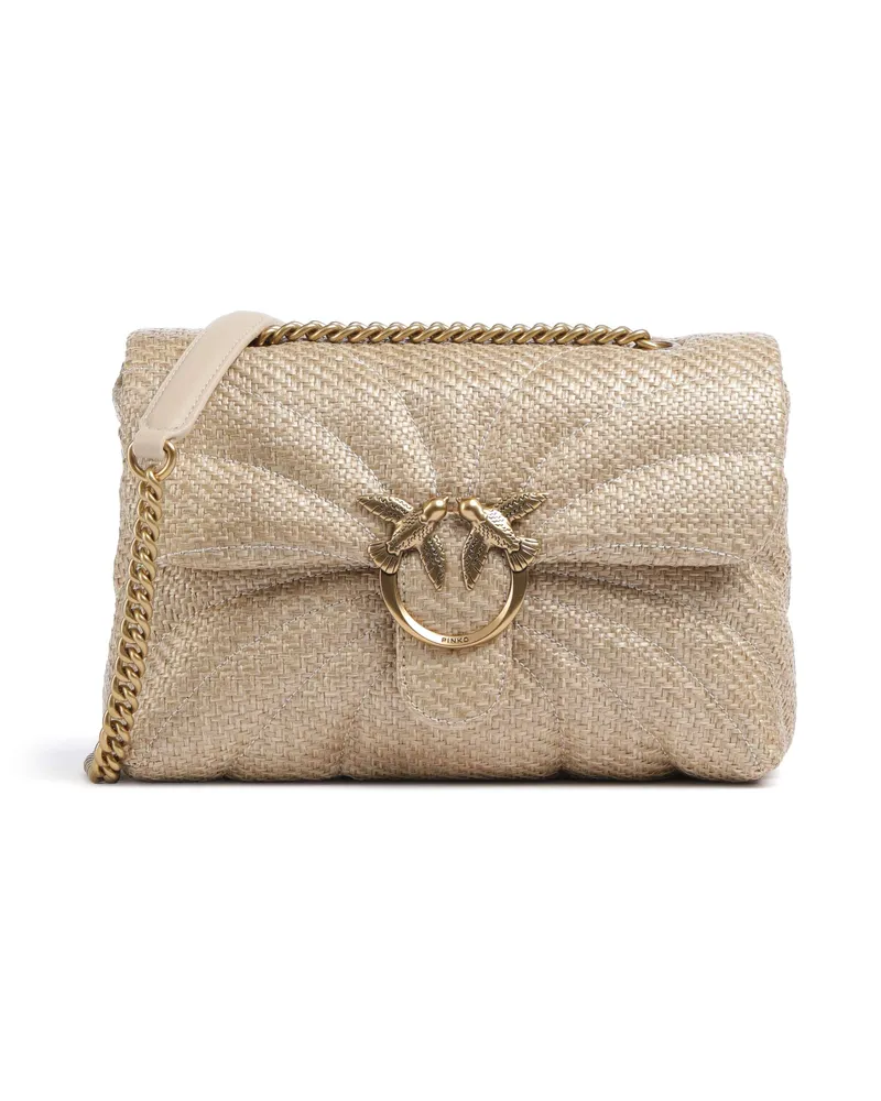 Pinko Schultertasche Love Puff Classic in beige Beige
