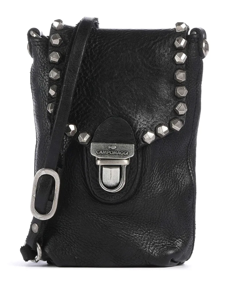 Campomaggi Handytasche in schwarz Schwarz