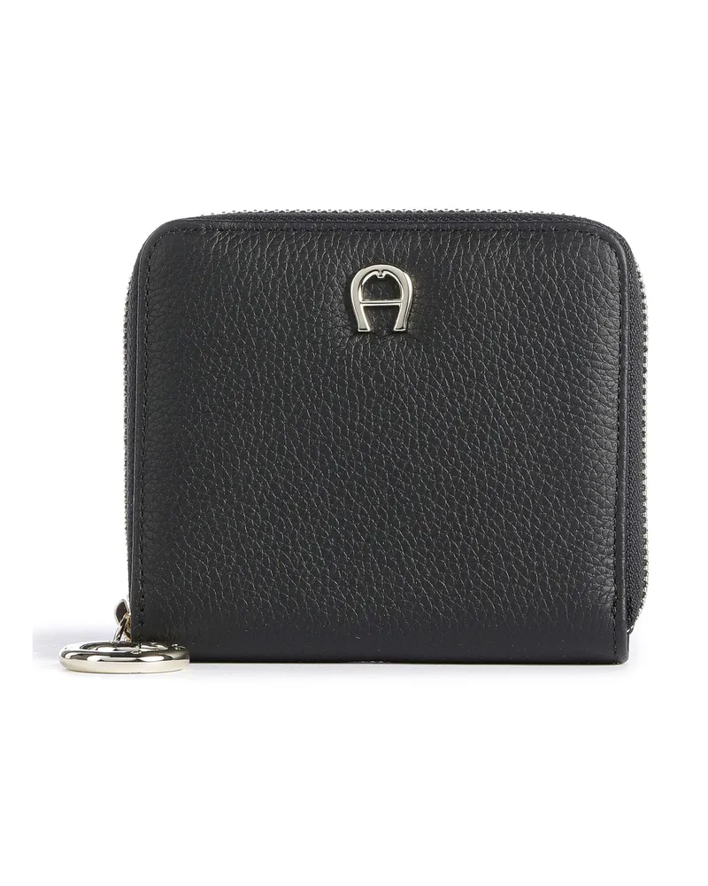 Aigner Geldbörse Zita in schwarz Schwarz
