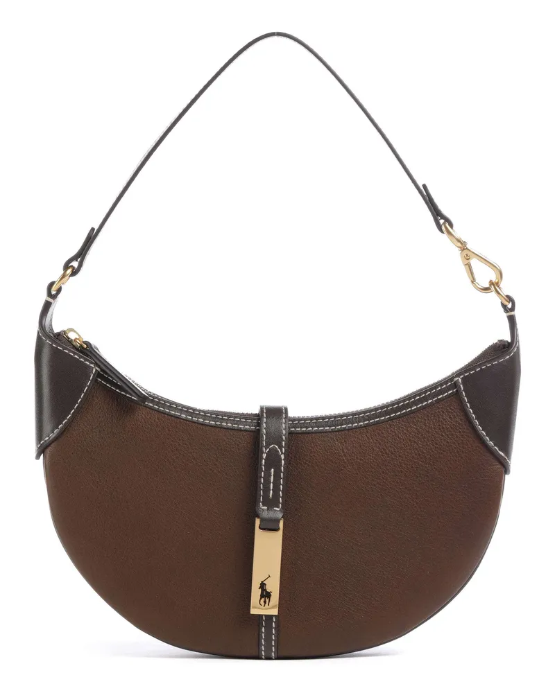 Ralph Lauren Schultertasche ID Collection Small in braun Braun