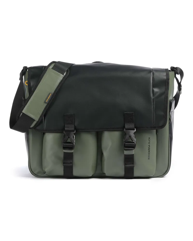 Mandarina Duck Kuriertasche Eco Coated in oliv Oliv
