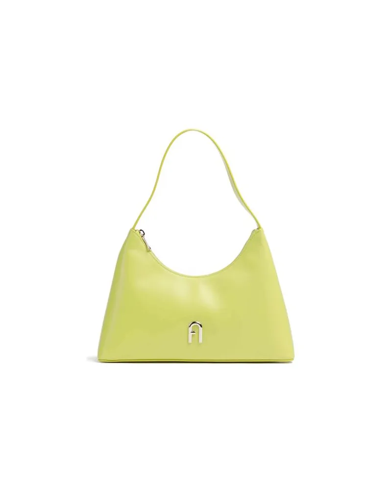 Furla Diamante S Beuteltasche gelbgrün Gelb