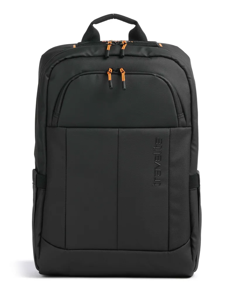 Travelite Rucksack Briize M in schwarz Schwarz