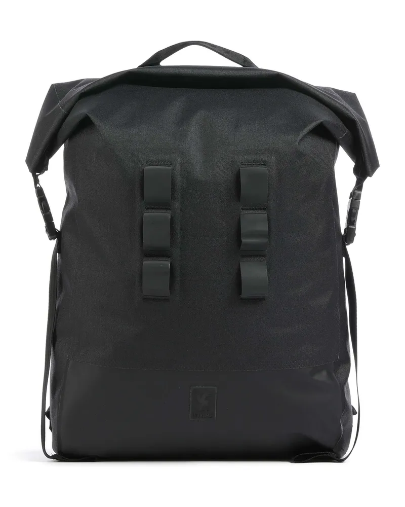 CHROME Rolltop Rucksack Urban Ex 30L in schwarz Schwarz