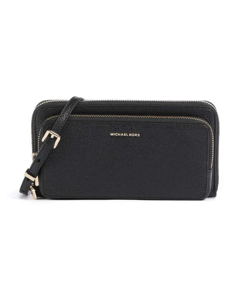 Michael Kors Umhängetasche Jet Set Large Continental in schwarz Schwarz