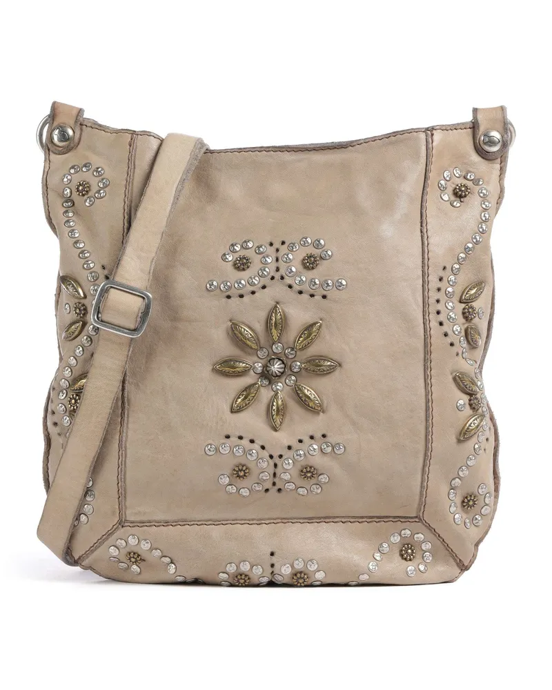 Campomaggi Umhängetasche in beige Beige