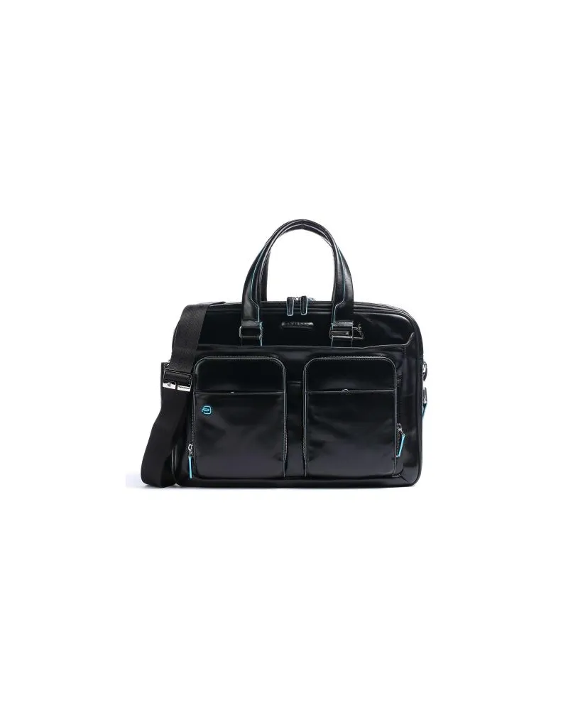 Piquadro Blue Square Aktentasche schwarz Schwarz