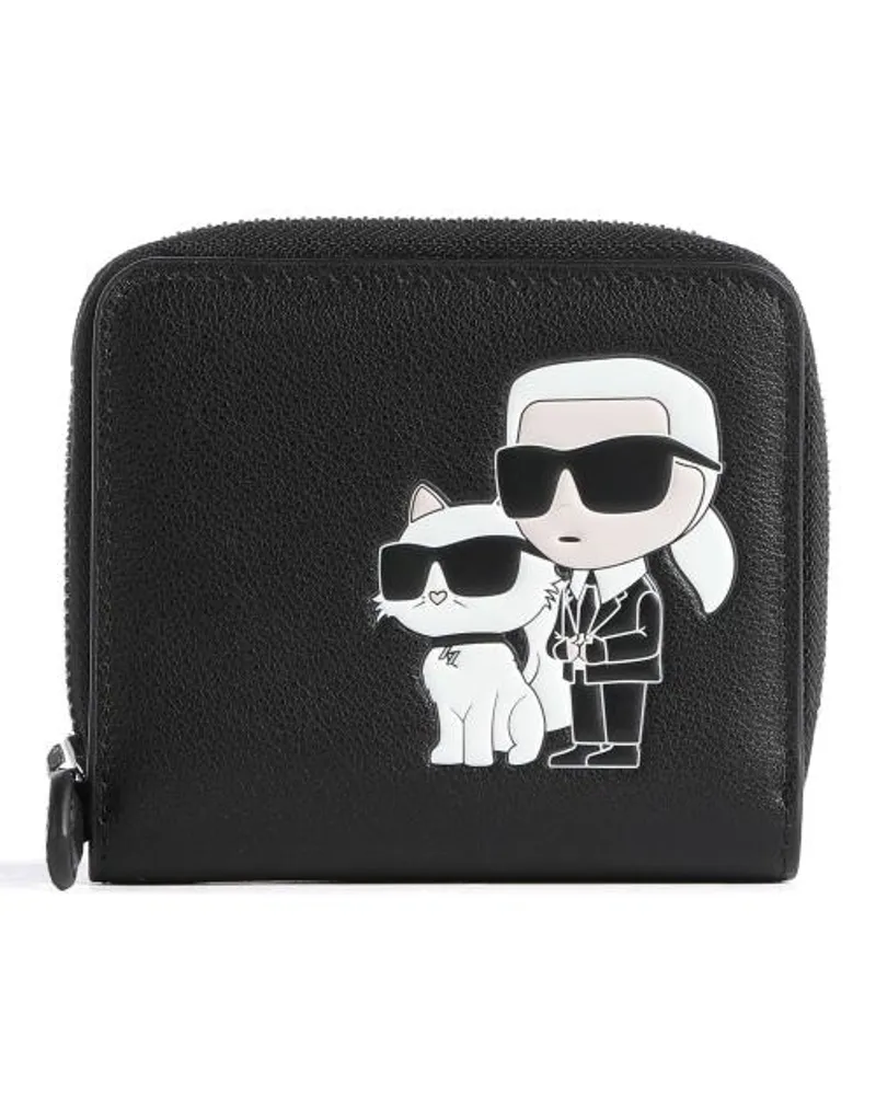 Karl Lagerfeld Ikonik 2.0 Geldbörse schwarz Schwarz