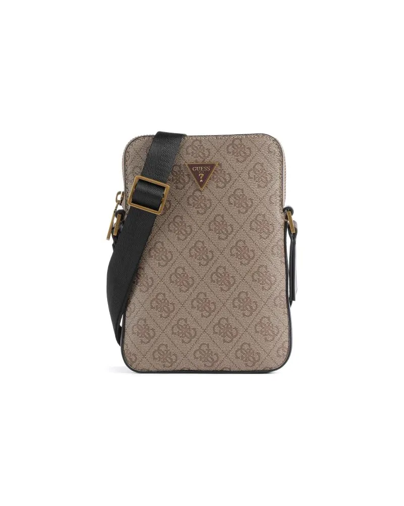 Guess Vezzola Eco Umhängetasche hellbraun Braun