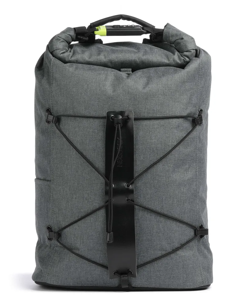 XD Design Rolltop Rucksack Urban Lite in grau Grau