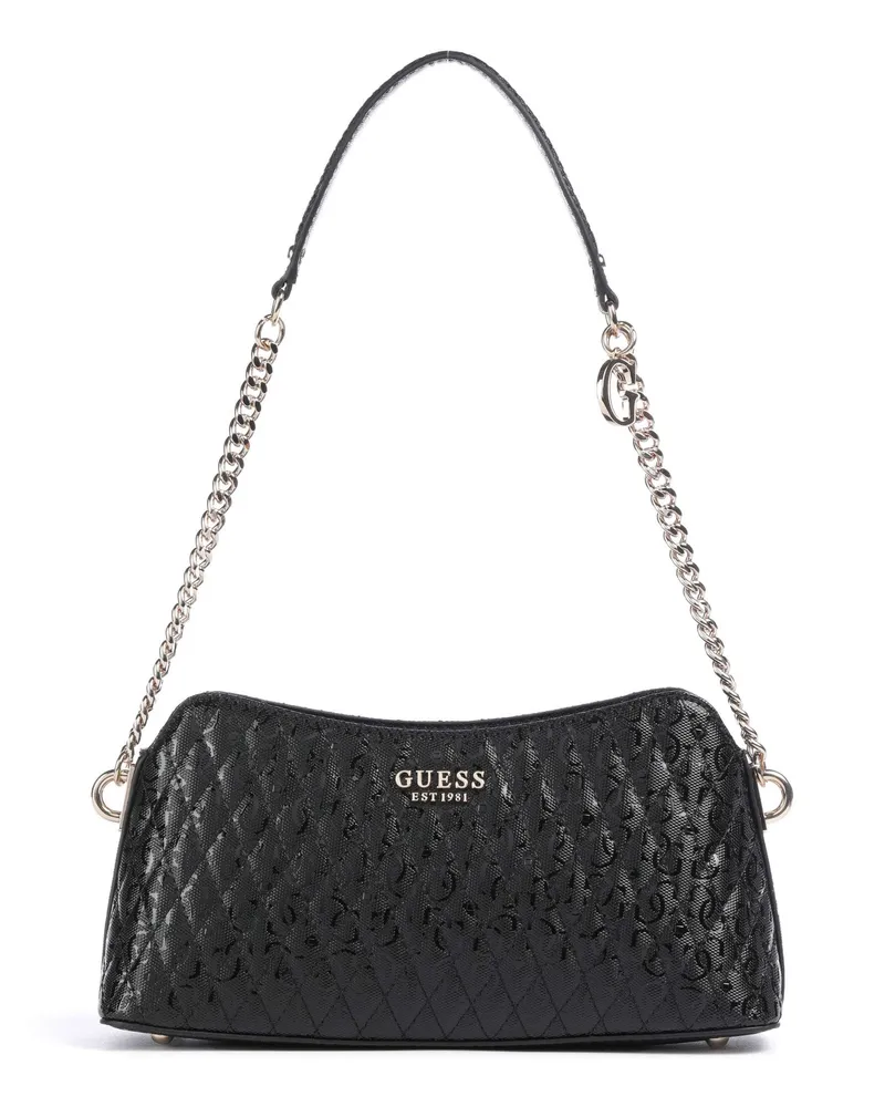 Guess Schultertasche Betula in schwarz Schwarz