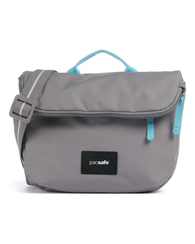 Pacsafe Umhängetasche Go Saddle in grau Grau