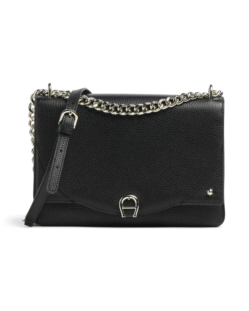 Aigner Schultertasche Diadora S in schwarz Schwarz