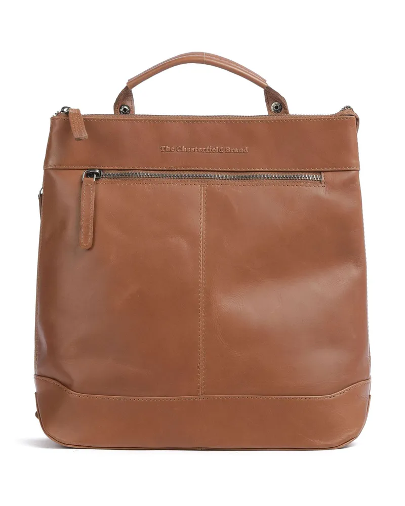 The Chesterfield Brand Rucksack-Tasche Harare in braun Braun