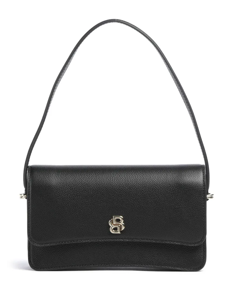 HUGO BOSS Schultertasche Beyond in schwarz Schwarz