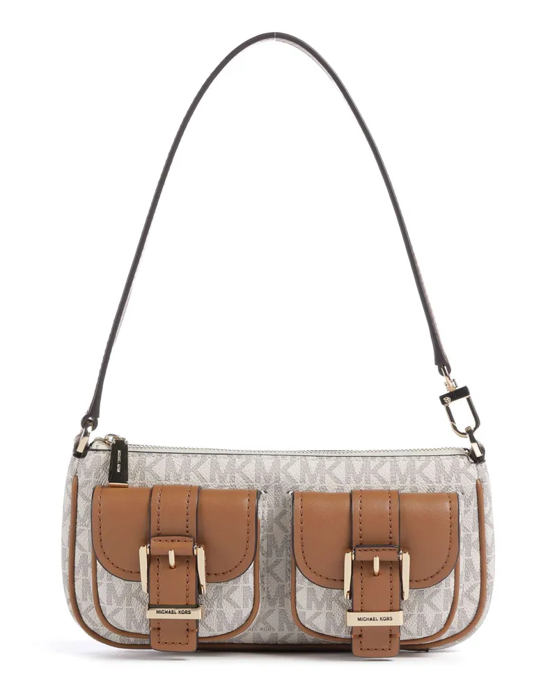 Michael Kors Schultertasche Zoe in elfenbein Beige