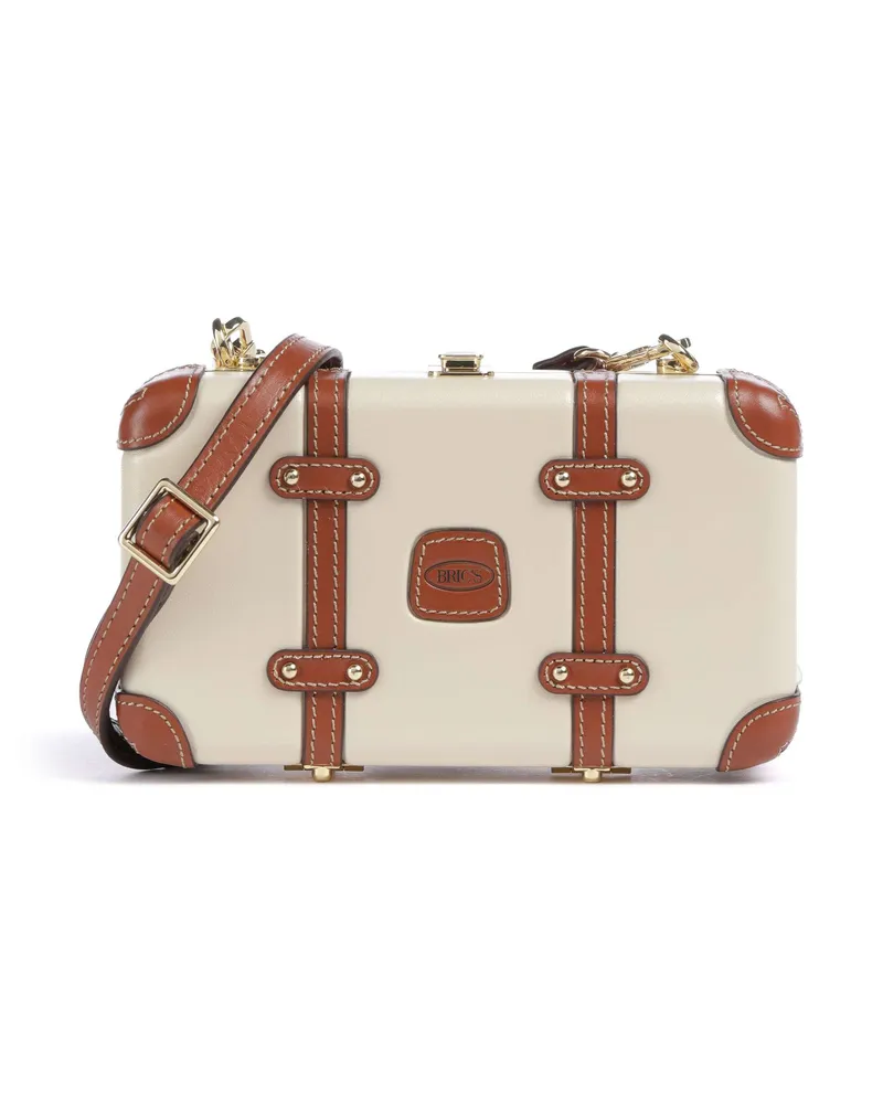 Bric's Umhängetasche Bellagio in elfenbein Beige