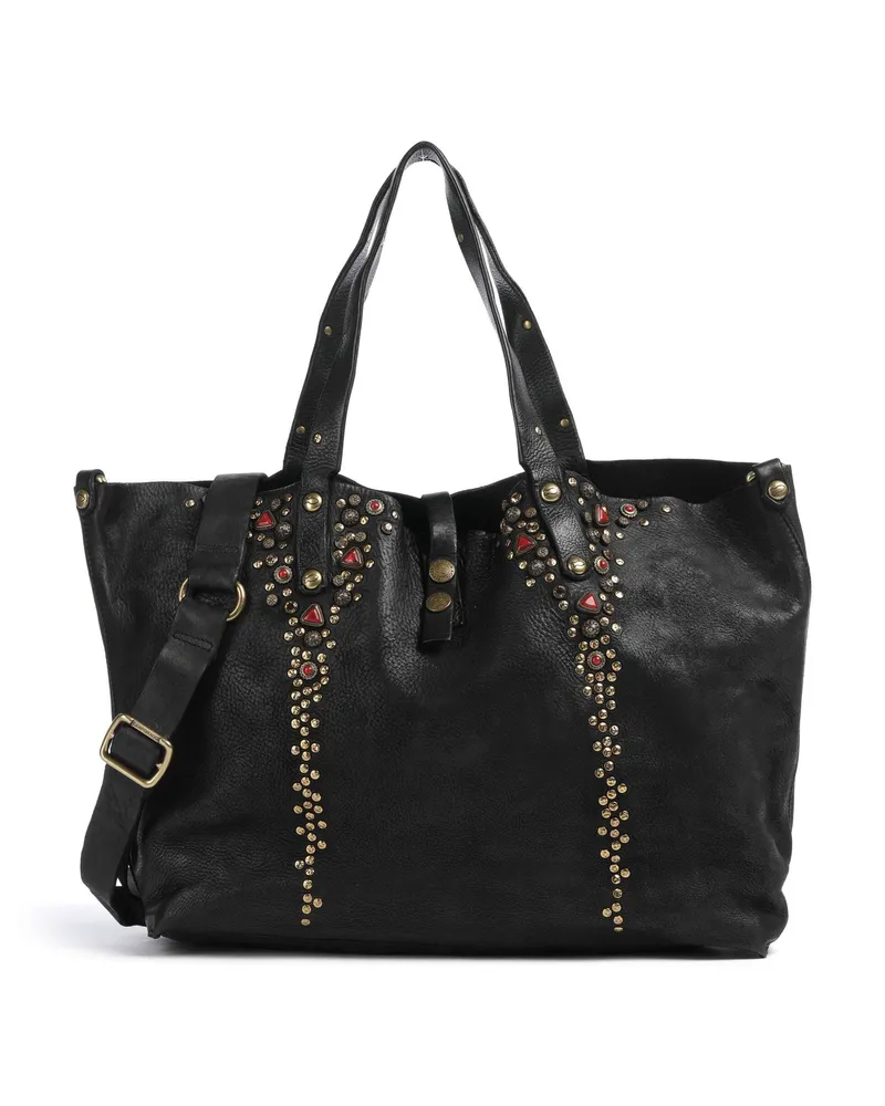 Campomaggi Shopper in schwarz Schwarz