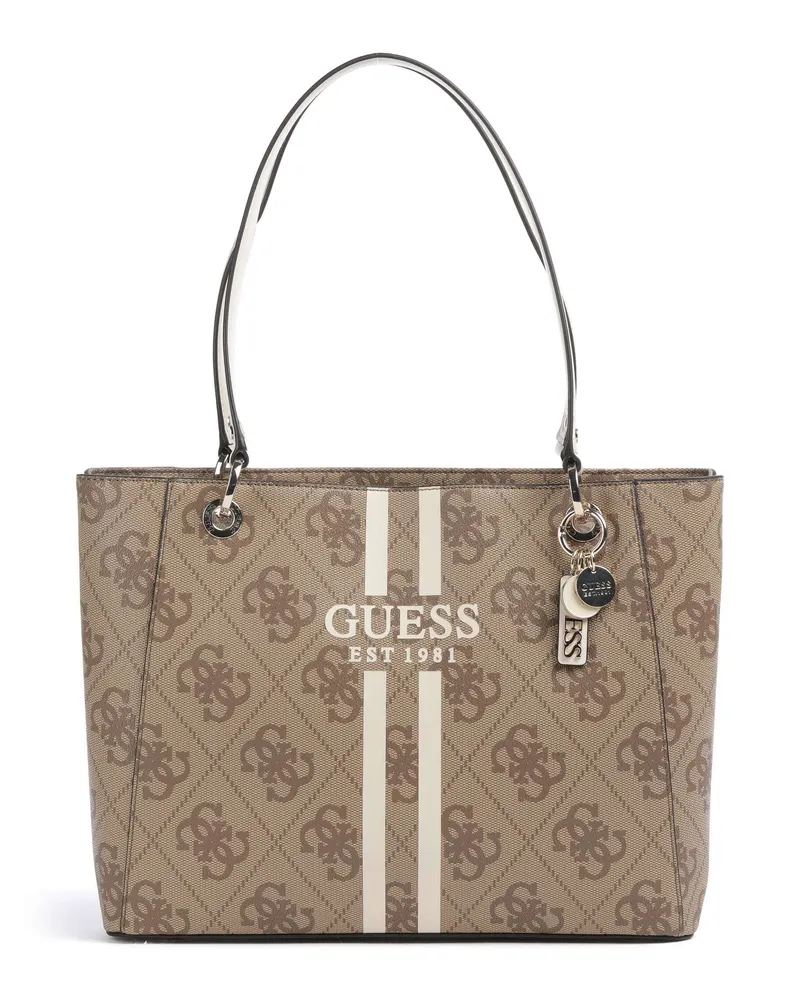 Guess Shopper Noelle 4G Logo in braun Braun