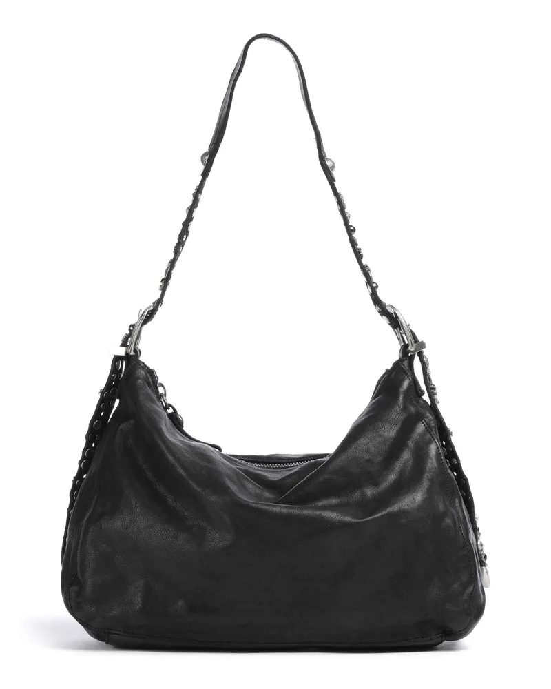 Campomaggi Beuteltasche in schwarz Schwarz