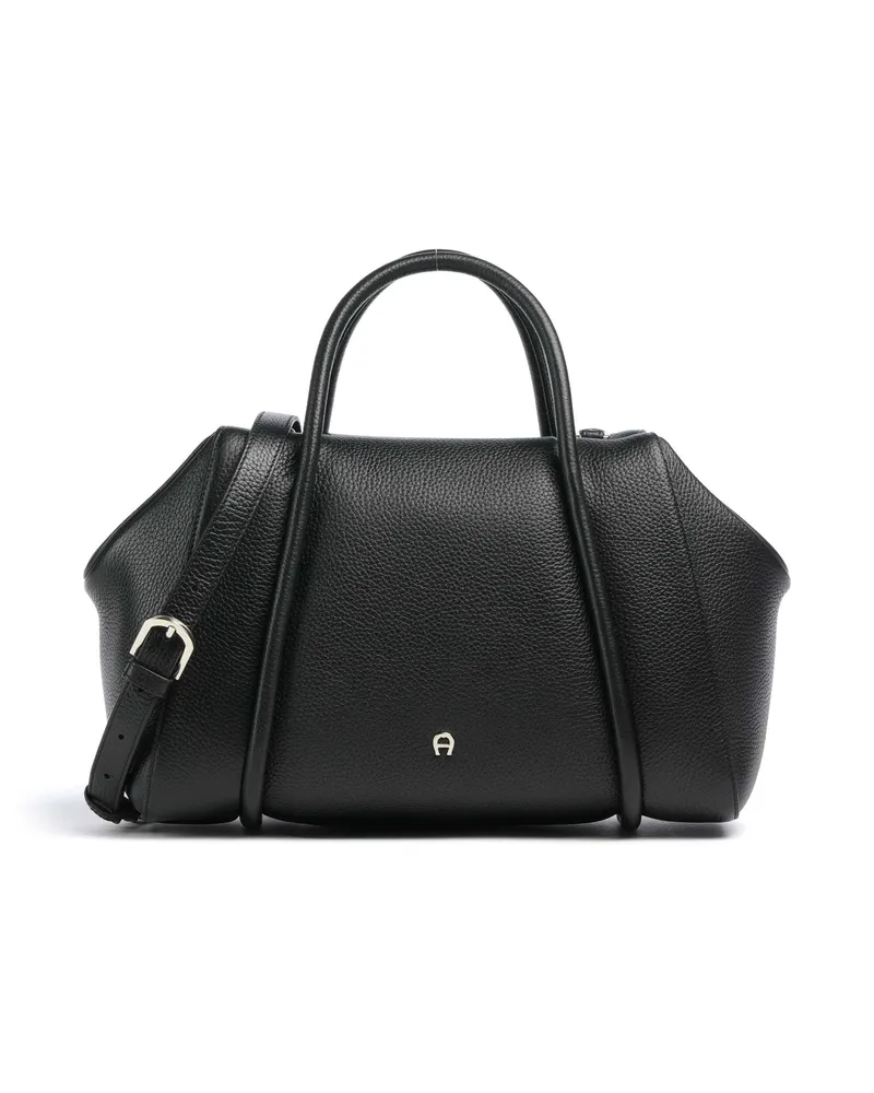 Aigner Handtasche Juliette M in schwarz Schwarz