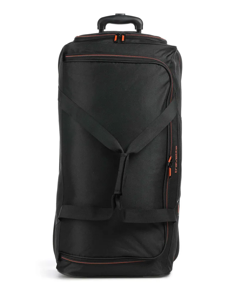 Travelite Rollenreisetasche Basics Exp in schwarz Schwarz