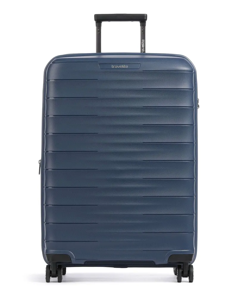 Travelite 4-Rollen Trolley Mooby in blau Blau