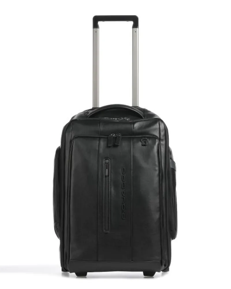 Piquadro Urban Rucksack-Trolley schwarz Schwarz