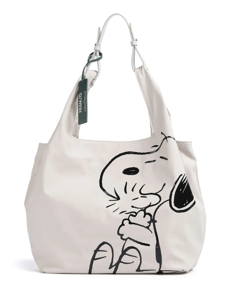 Coccinelle Beuteltasche  x Peanuts in beige Beige