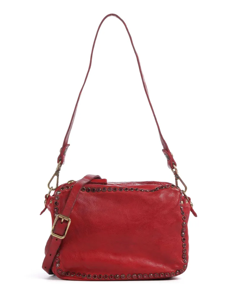 Campomaggi Schultertasche in rot Rot