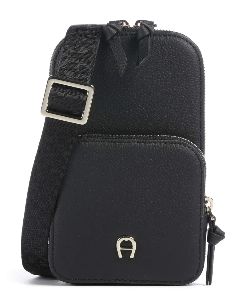 Aigner Handytasche Zita in schwarz Schwarz