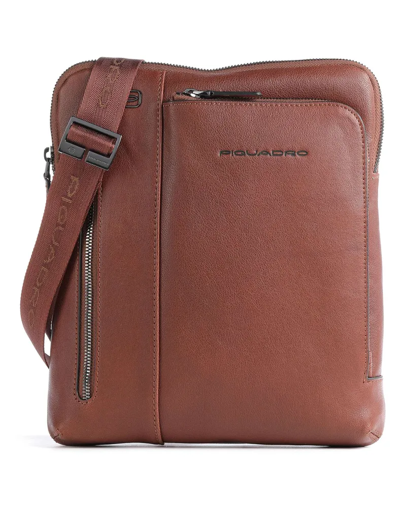 Piquadro Umhängetasche Black Square in braun Braun
