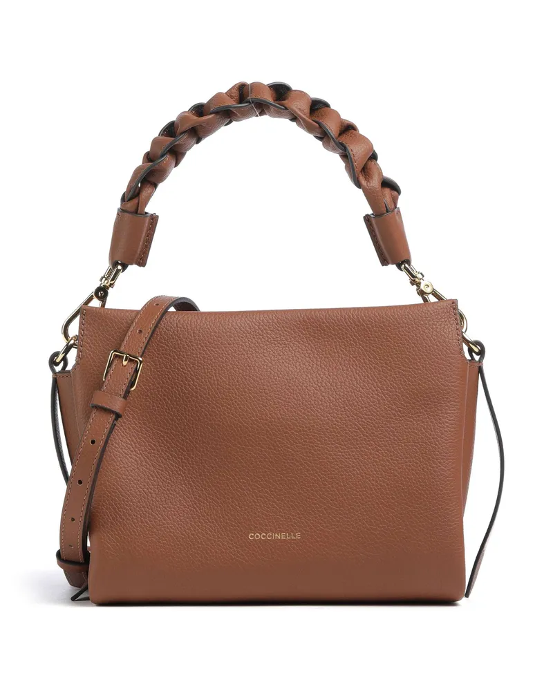 Coccinelle Handtasche Boheme Grana Double in braun Braun
