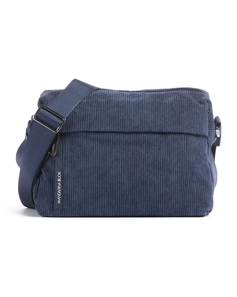 Mandarina Duck Umhängetasche Hunter Velvet in blau Blau