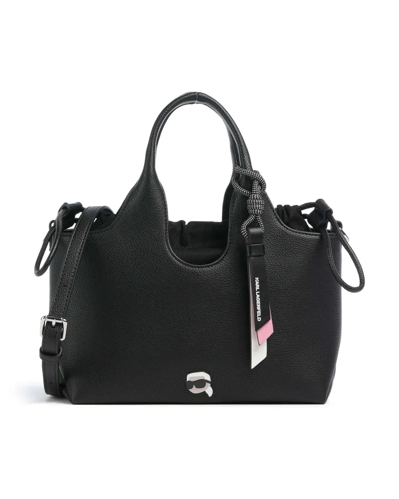 Karl Lagerfeld Handtasche K/Ikon Small in schwarz Schwarz