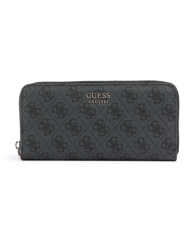 Guess Geldbörse Brenton in schwarz Schwarz