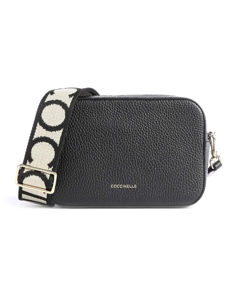 Coccinelle Umhängetasche Tebe in schwarz Schwarz