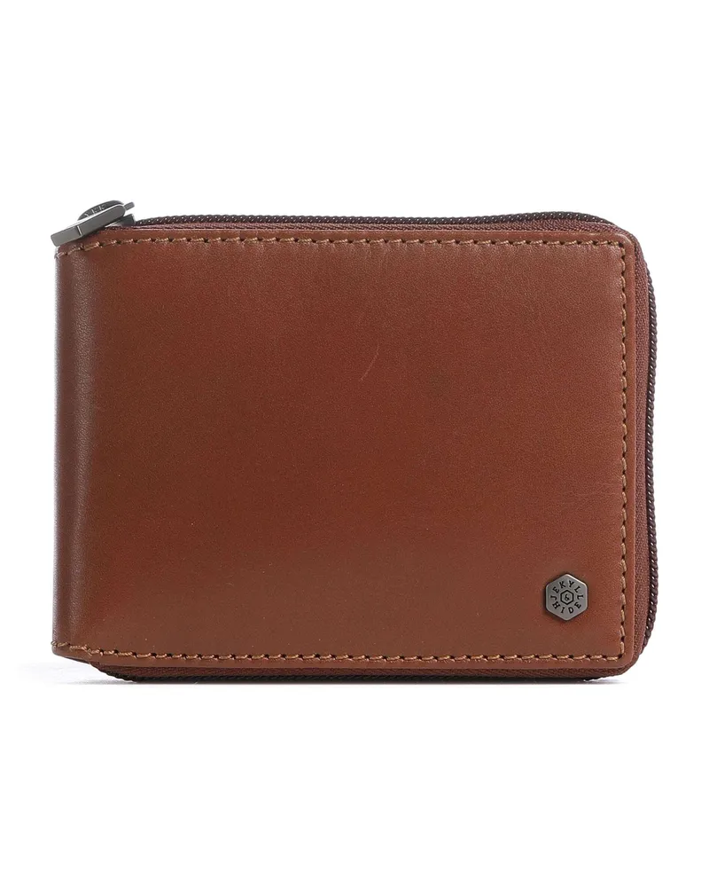 Jekyll & Hide Geldbörse Texas RFID in braun Braun