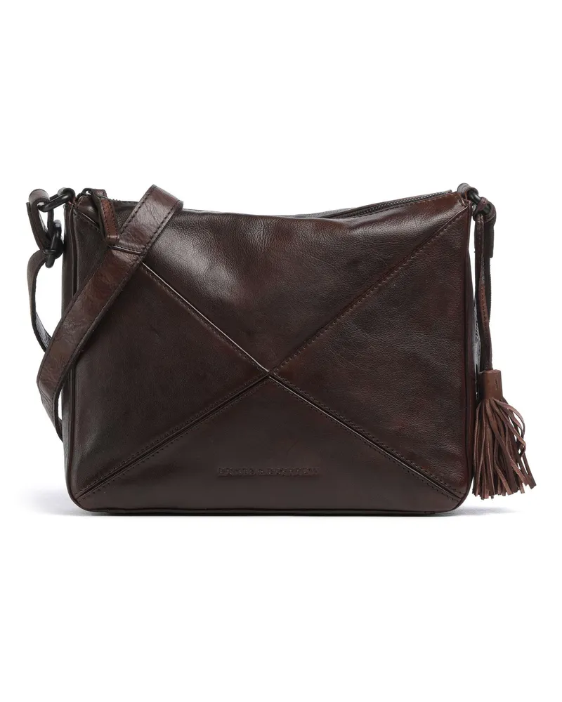 Spikes & Sparrow Umhängetasche Apache Lilla in braun Braun