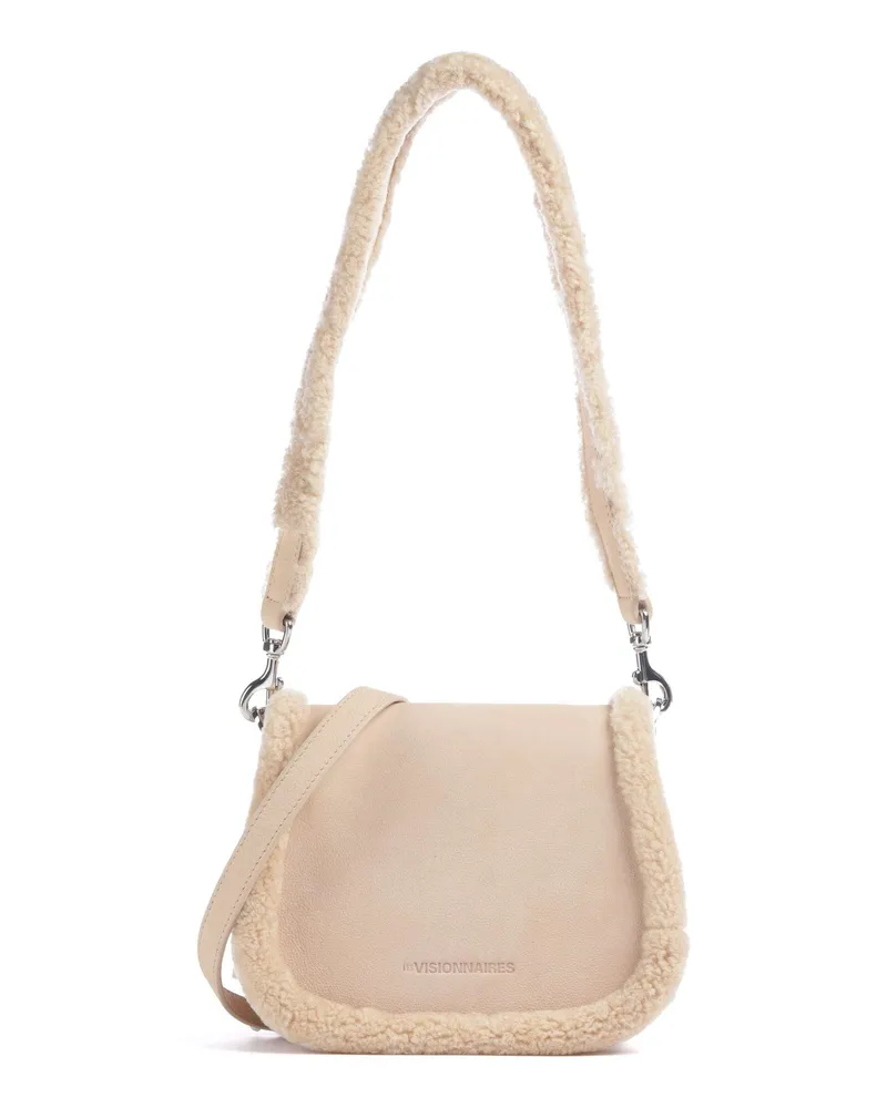 LES VISIONNAIRES Schultertasche Elli Teddy in beige Beige