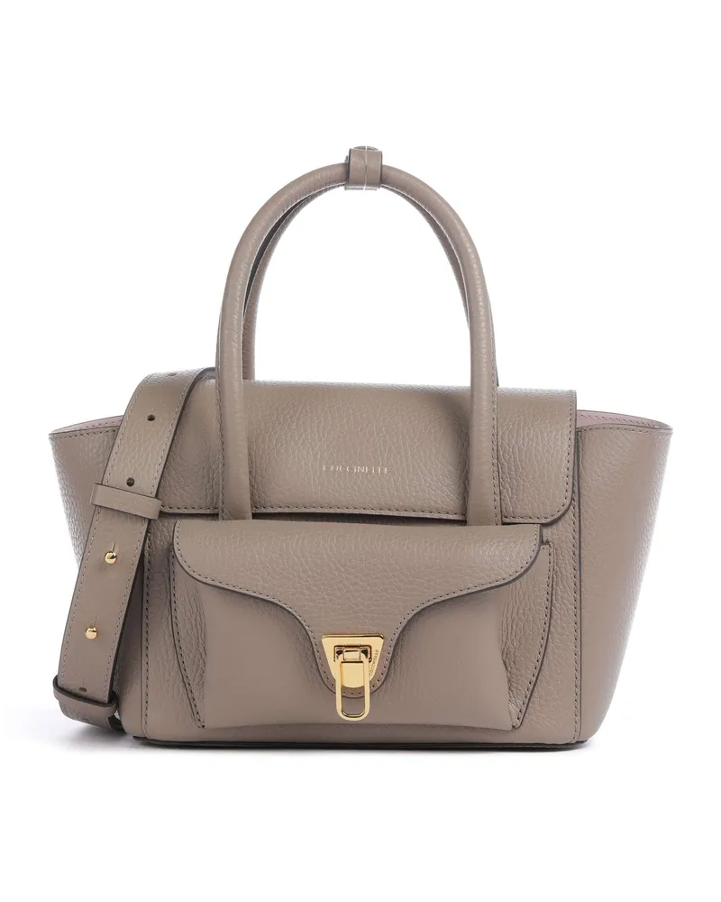 Coccinelle Handtasche Beat Double in grau Grau