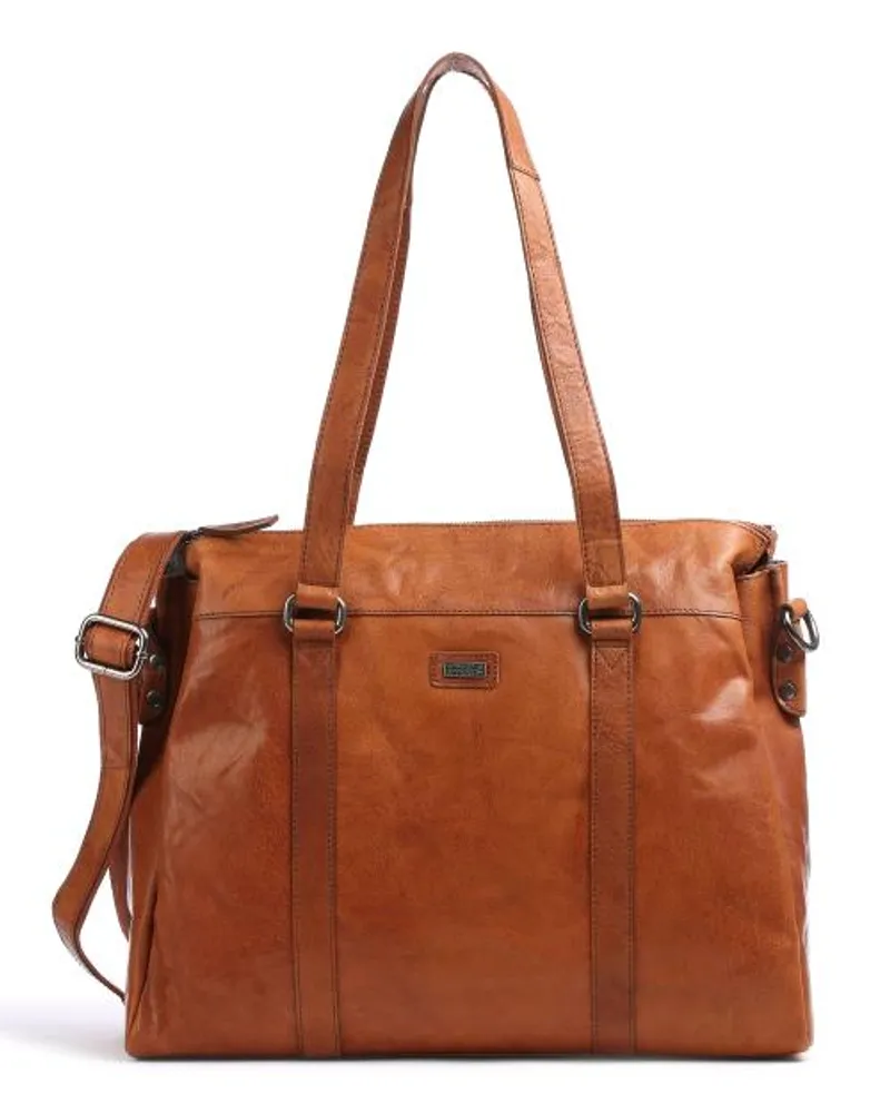 Spikes & Sparrow Bronco Shopper cognac Braun