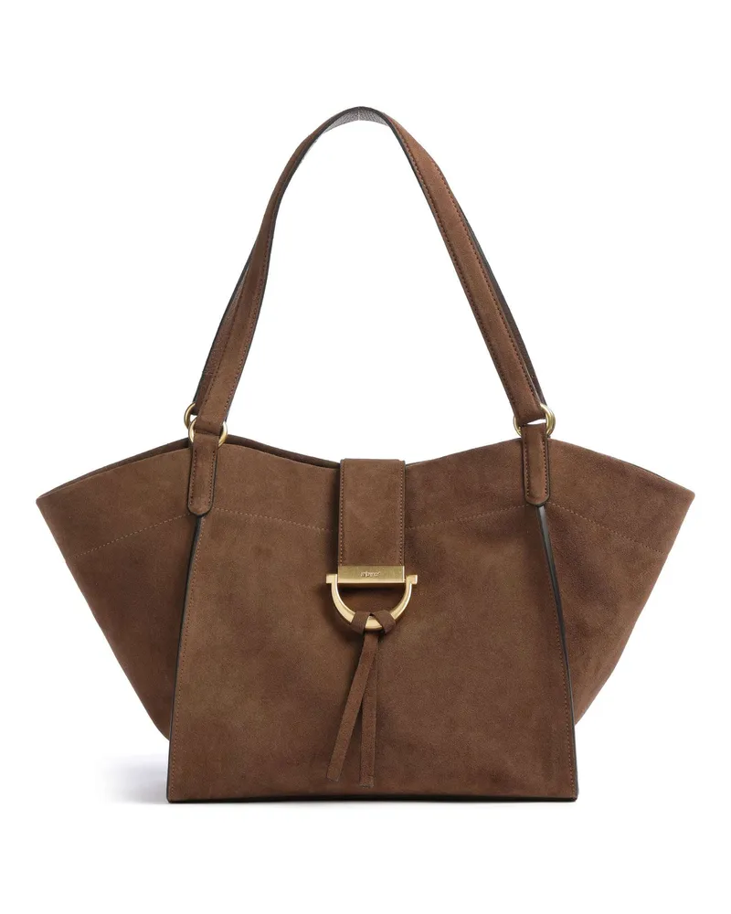 Abro Shopper Suede Temi in braun Braun