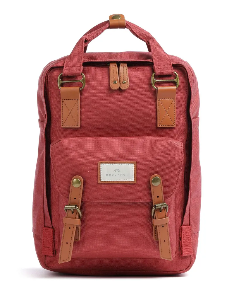 DOUGHNUT Rucksack Cordura Macaroon in rot Rot