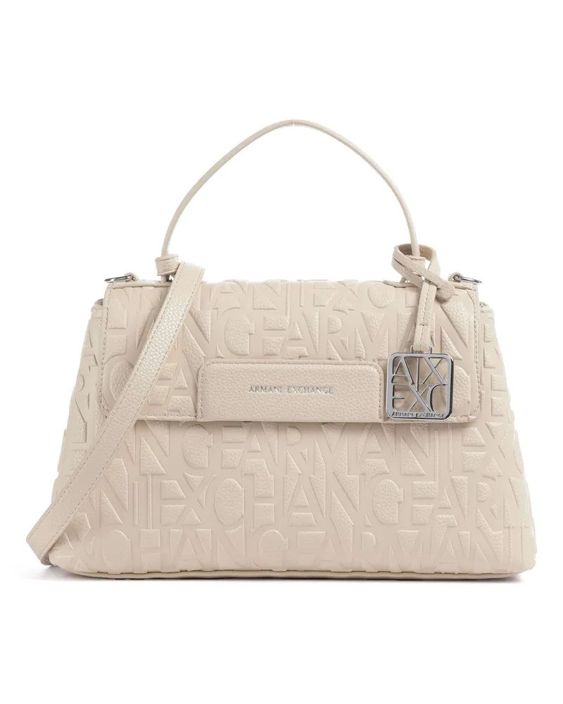 Armani Exchange Handtasche Liz in elfenbein Beige